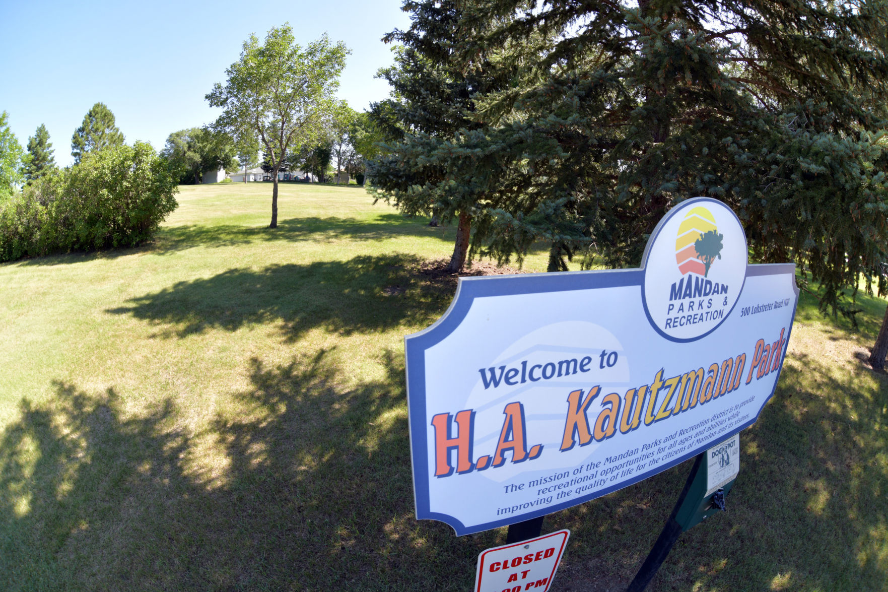 Mandan park improvements